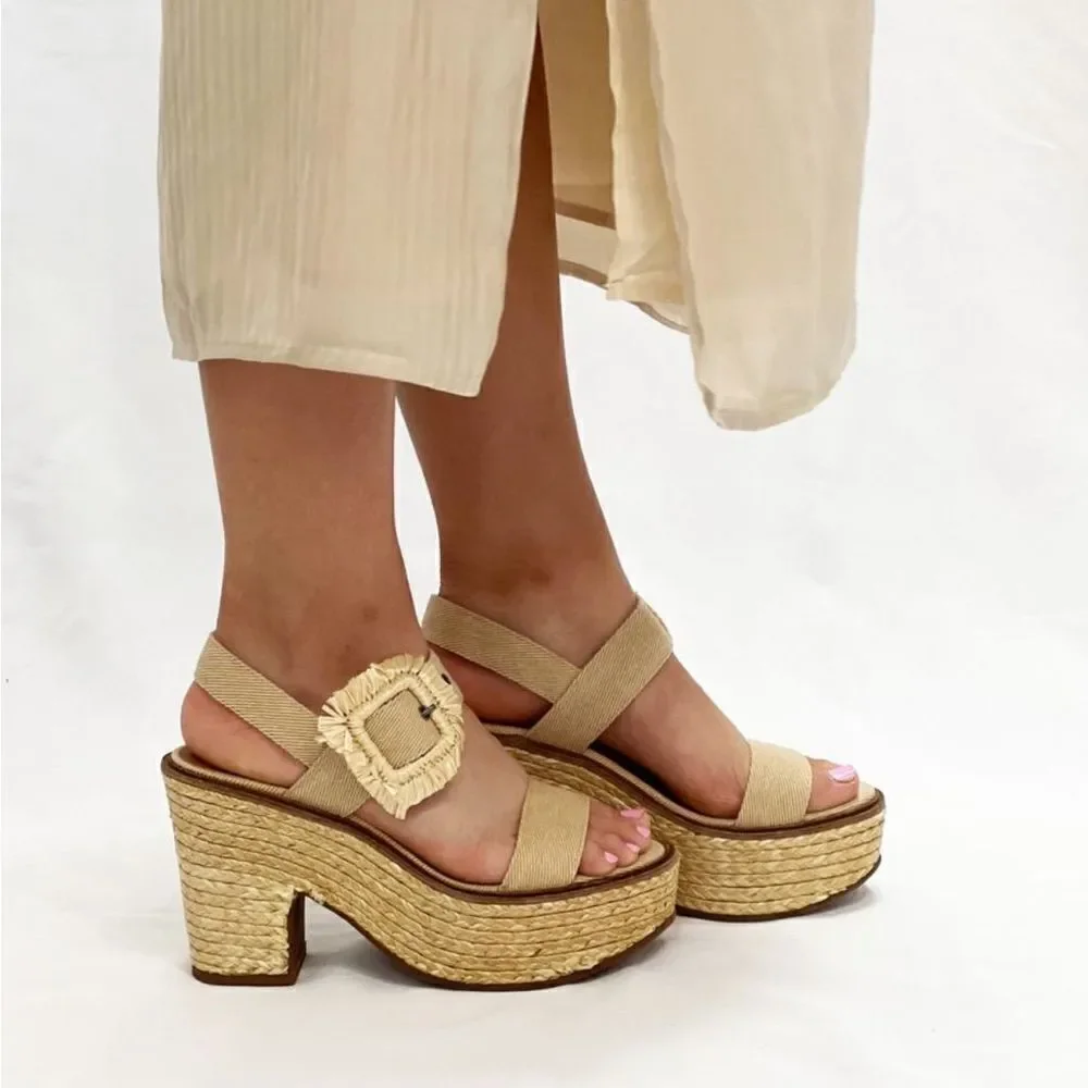Lucky brand YIDRIS ESPADRILLE PLATFORM SANDAL